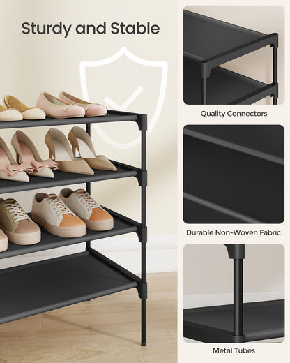 Shoe Rack, Shoe Storage Organizer, Space-Saving - HWLEXTRA 