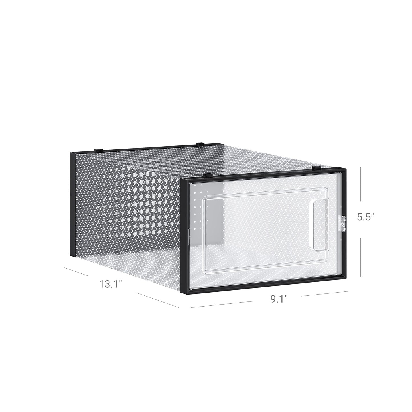 Pack of 12 Shoe Boxes, Fit up to US Size 11 - HWLEXTRA 