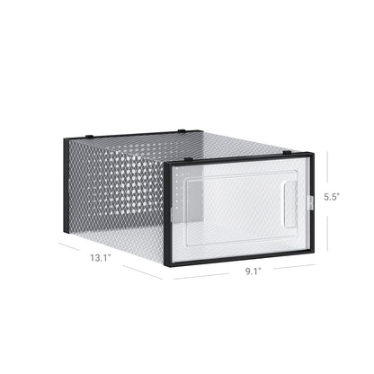 Pack of 12 Shoe Boxes, Fit up to US Size 11 - HWLEXTRA 