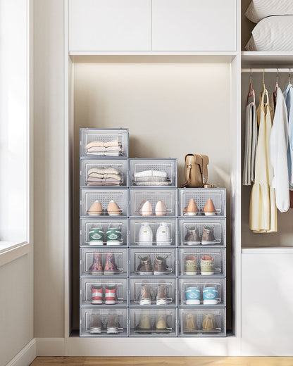 8 Stackable Shoe Boxes - image 40