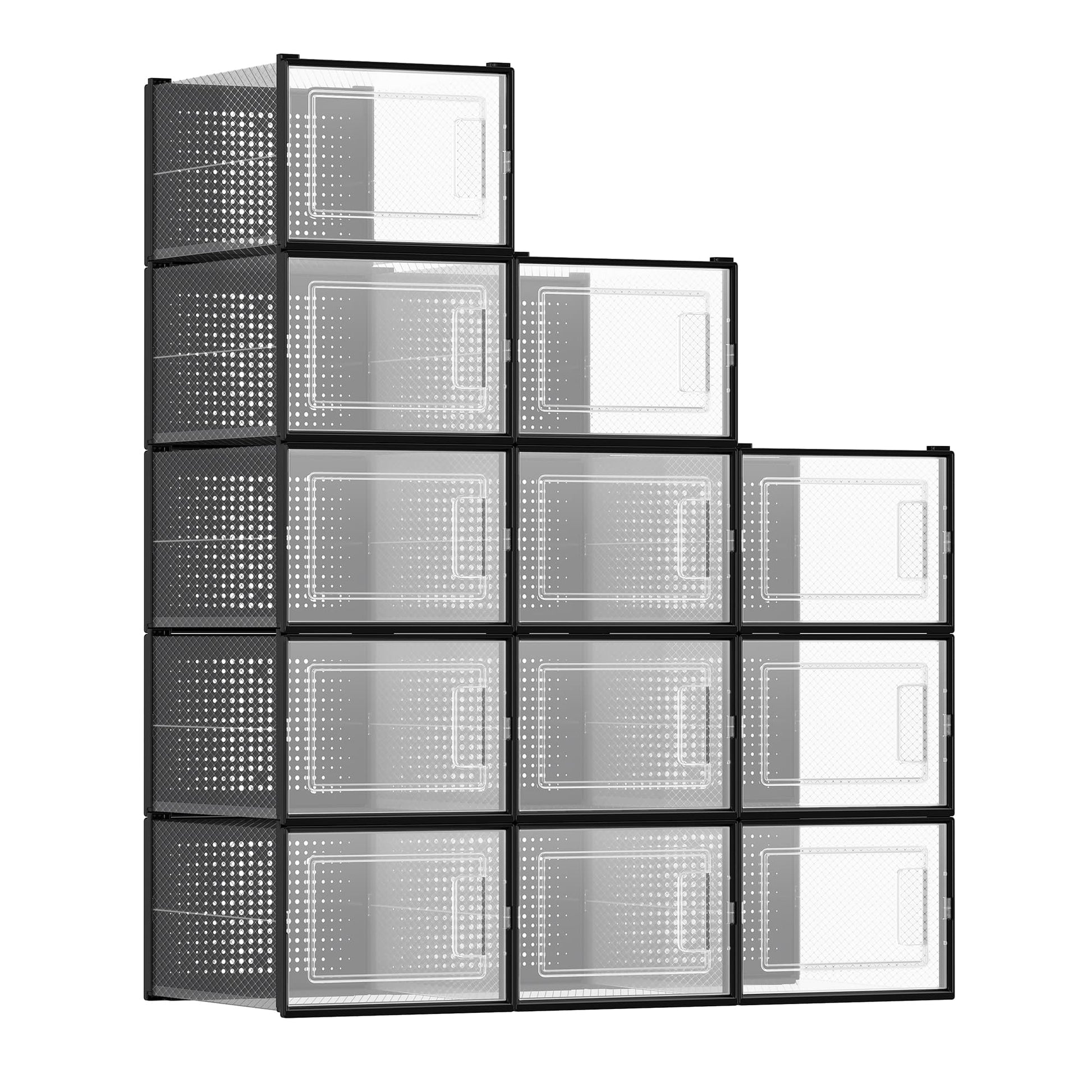 8 Stackable Shoe Boxes - image 47
