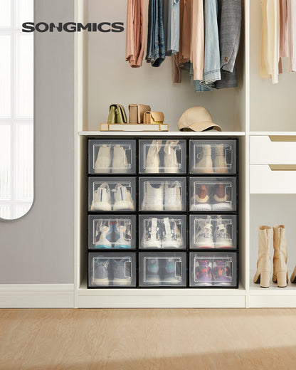8 Stackable Shoe Boxes - image 48