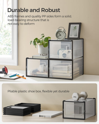 8 Stackable Shoe Boxes - image 51