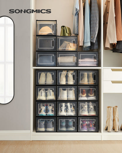 8 Stackable Shoe Boxes - image 33