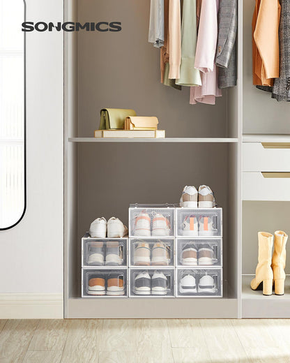 8 Stackable Shoe Boxes - image 11