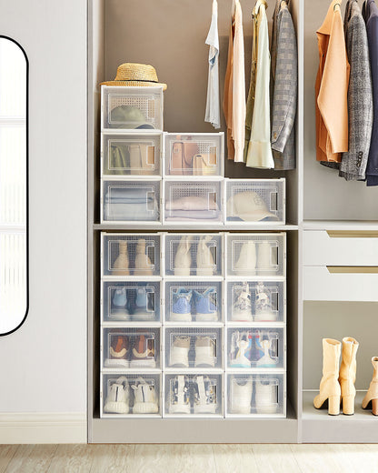 8 Stackable Shoe Boxes - image 3
