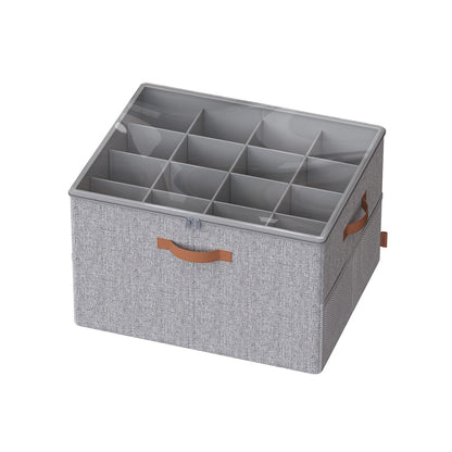 Shoe Organizer for Closet, Fits 16 Pairs