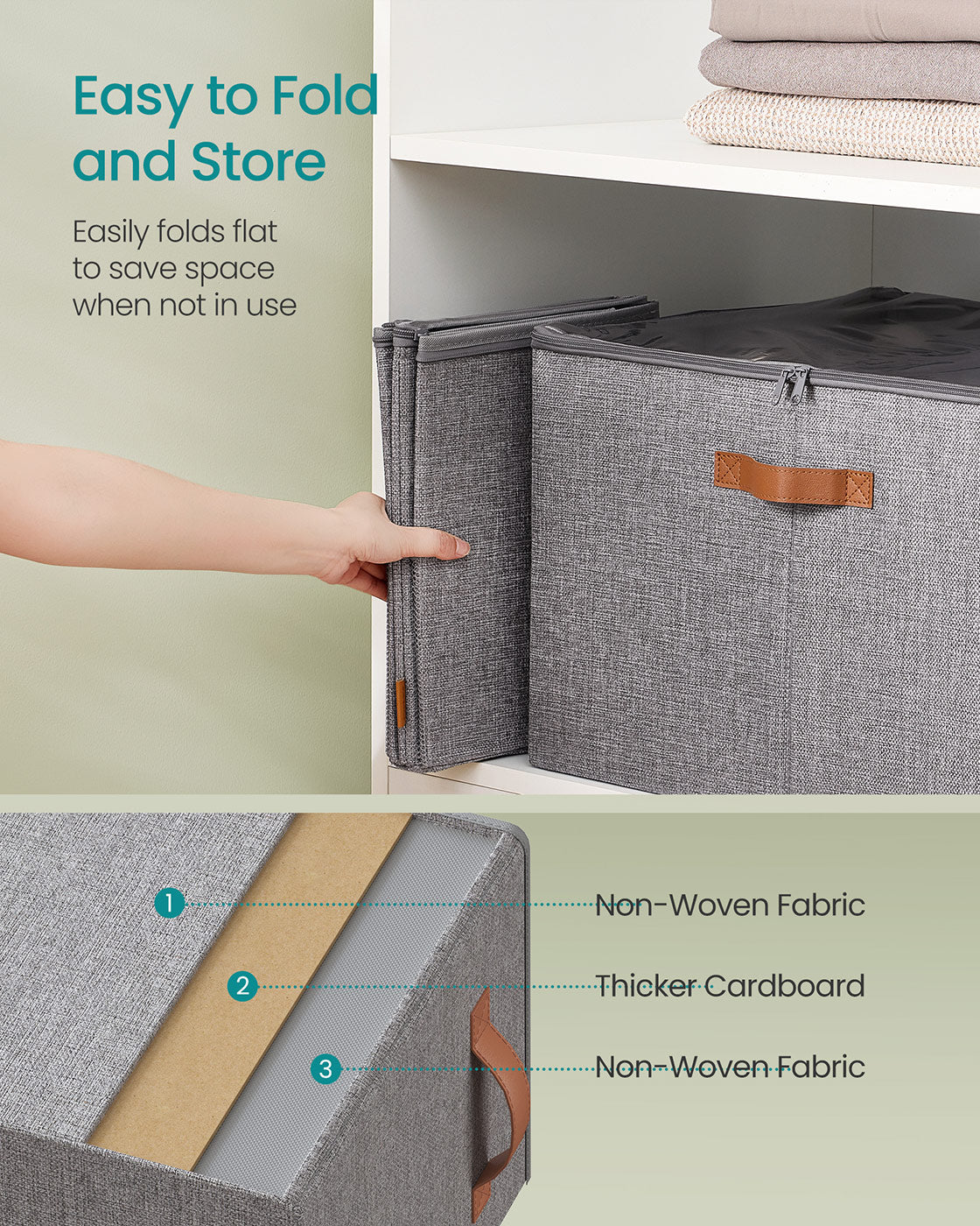 Shoe Organizer for Closet, Fits 16 Pairs