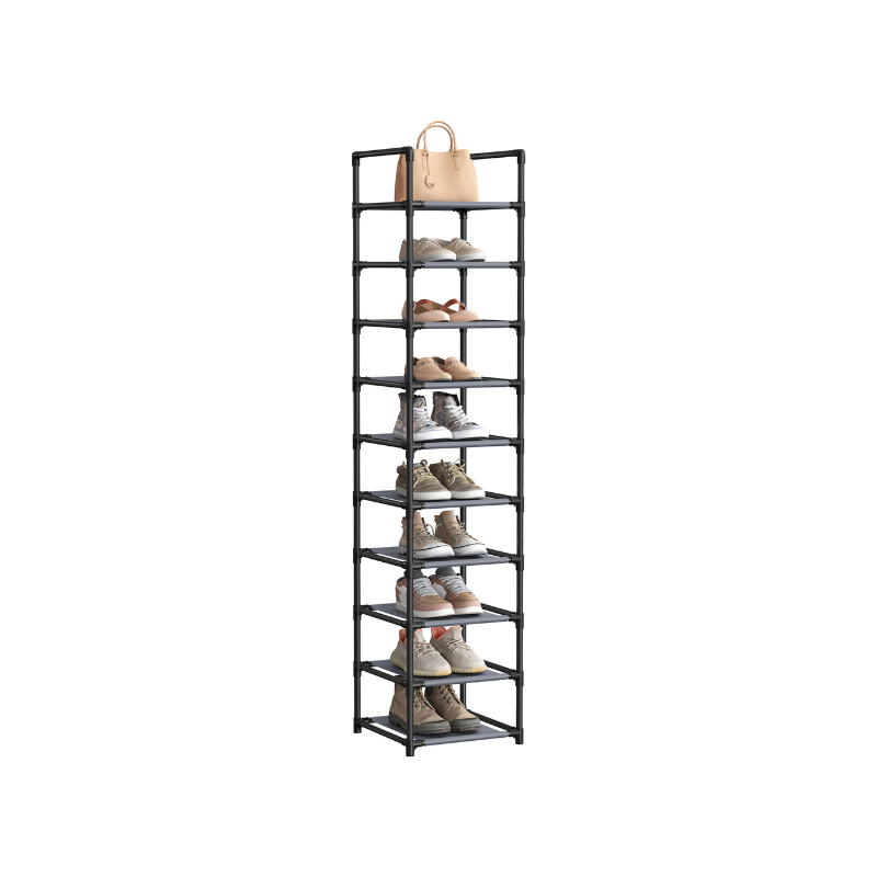 Schuhregal,10 Ebenen, Schuhablage