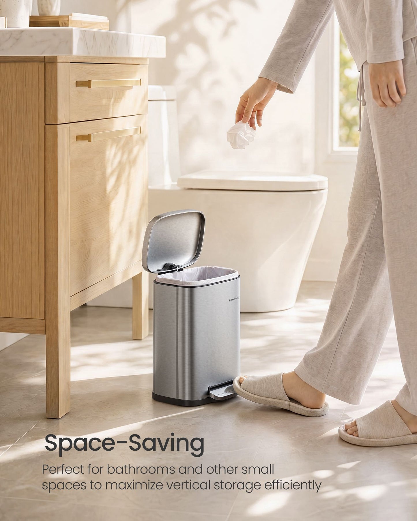 Small Bathroom Trash Can - image 3