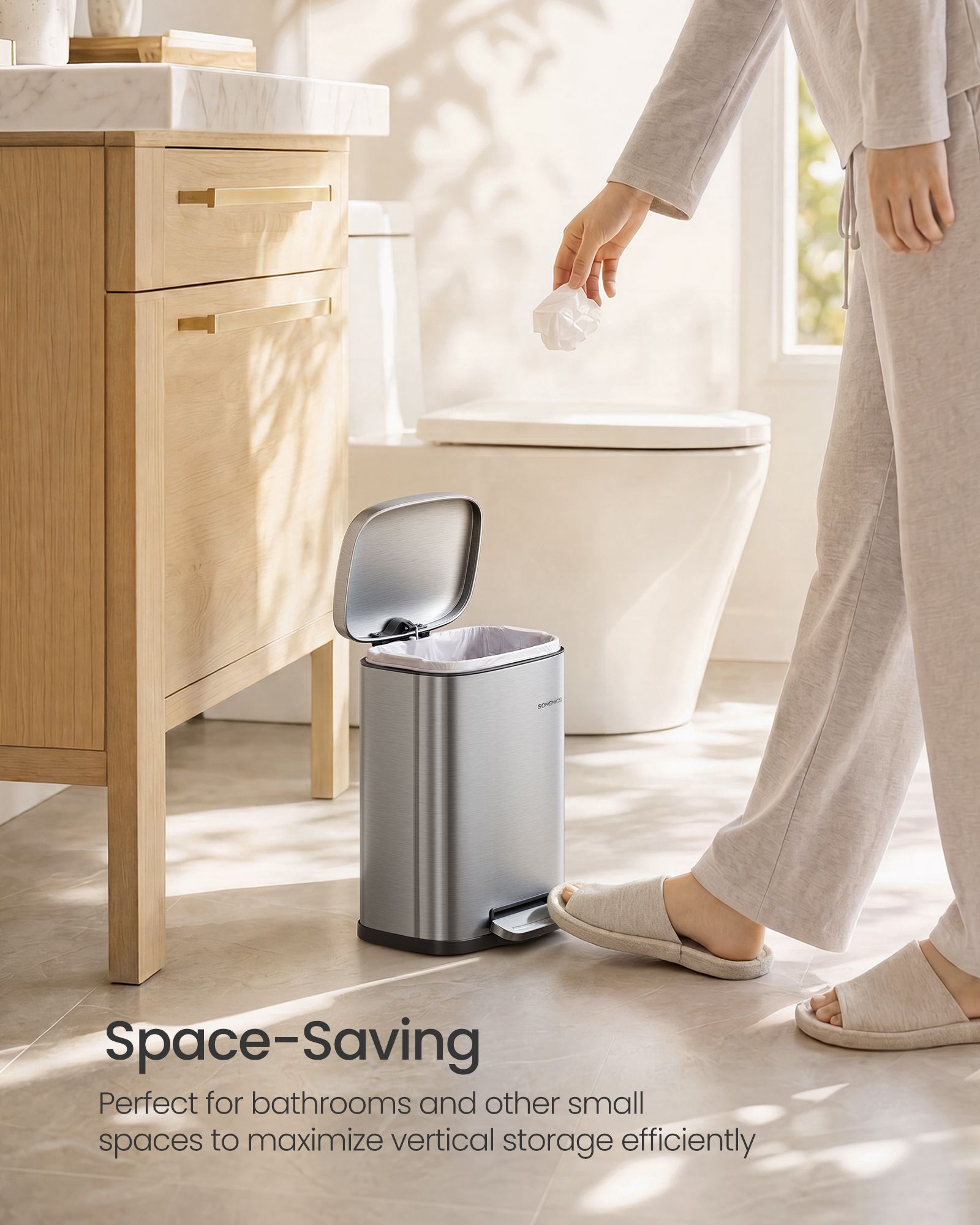 Small Bathroom Trash Can - image 3