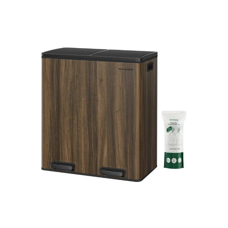 2 x 8 Gallon (2 x 30 L) Trash Can for Kitchen