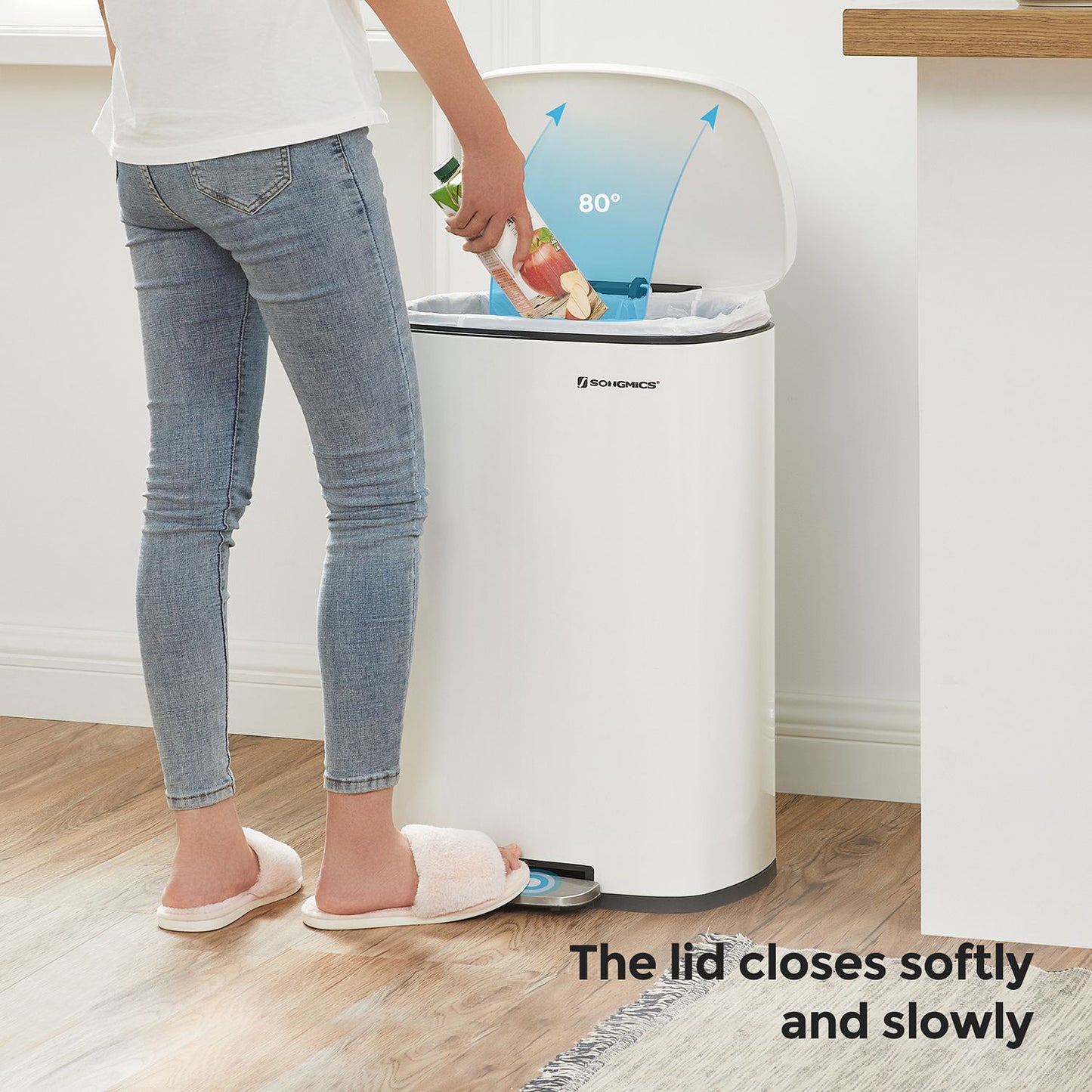 Kitchen Pedal Bin 50L Ink Black - image 31