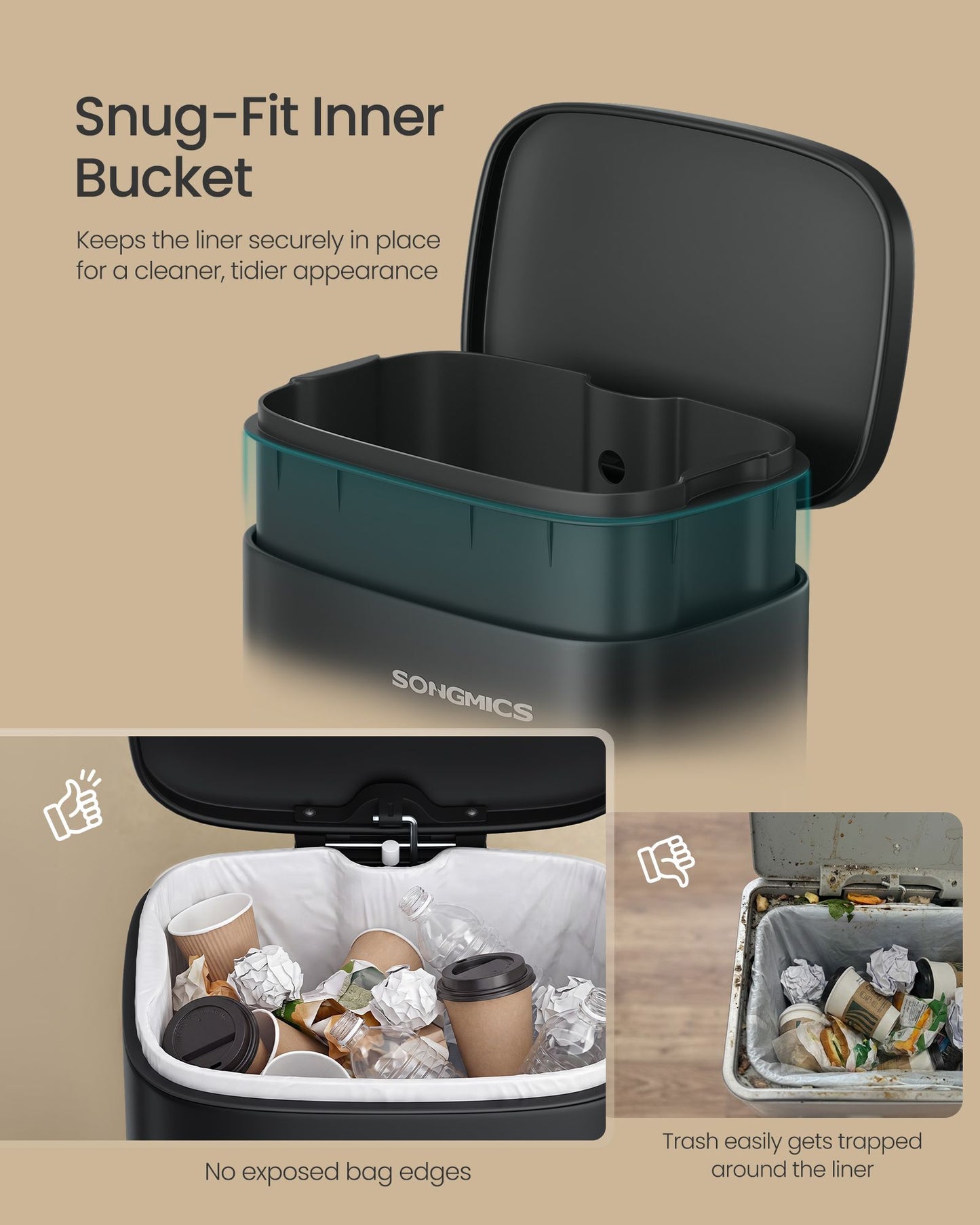 tainless Steel Trash Can - image 7