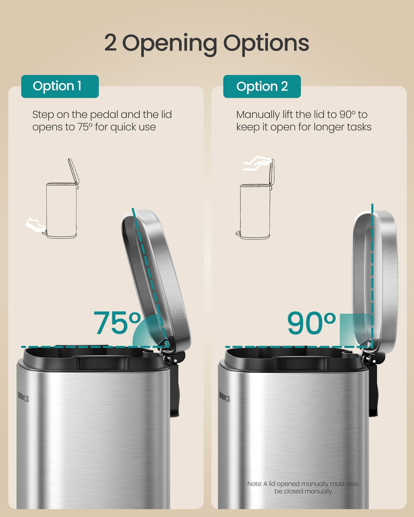 tainless Steel Trash Can - image 4