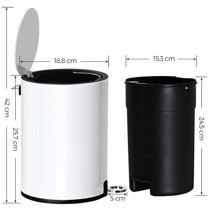 3 Litre Bathroom Bin - image 7