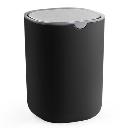 Mini Desk Trash Can with Lid - image 1