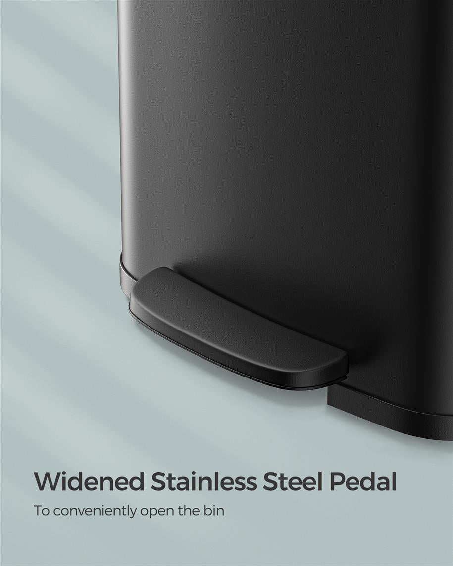 13-Gallon Stainless Steel Trash Can