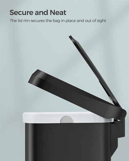 13-Gallon Stainless Steel Trash Can