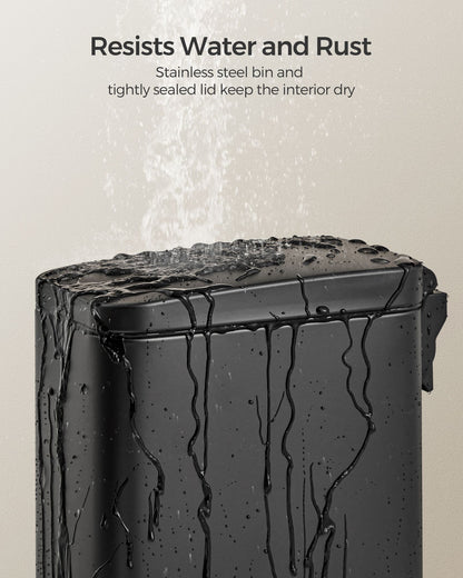 1.3 Gallon Small Trash Bin with Lid - HWLEXTRA 
