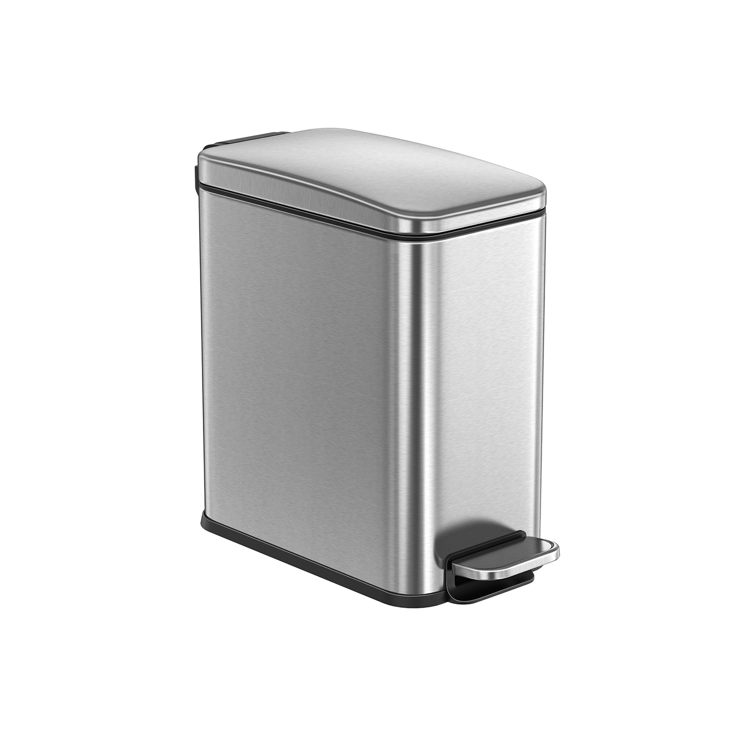1.3 Gallon Small Trash Bin with Lid - HWLEXTRA 