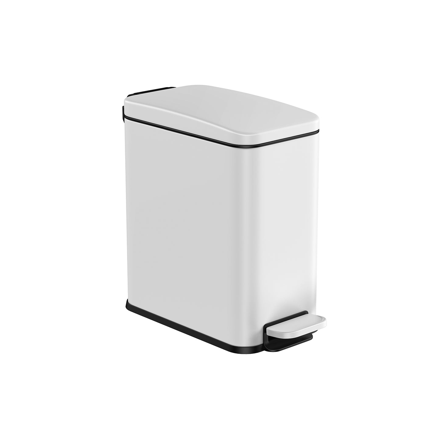1.3 Gallon Small Trash Bin with Lid - HWLEXTRA 