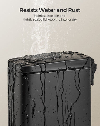 2.6 Gallon Small Trash Bin with Lid
