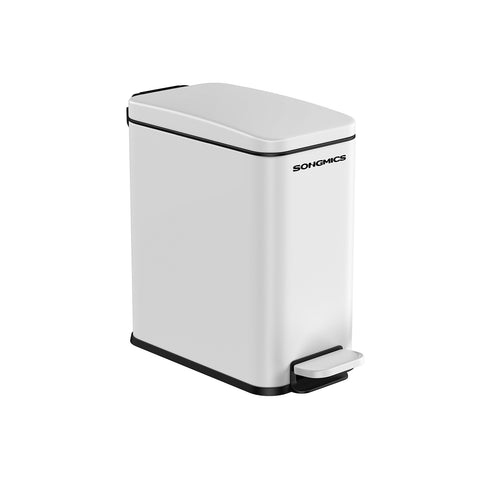 2.6 Gallon Small Trash Bin with Lid