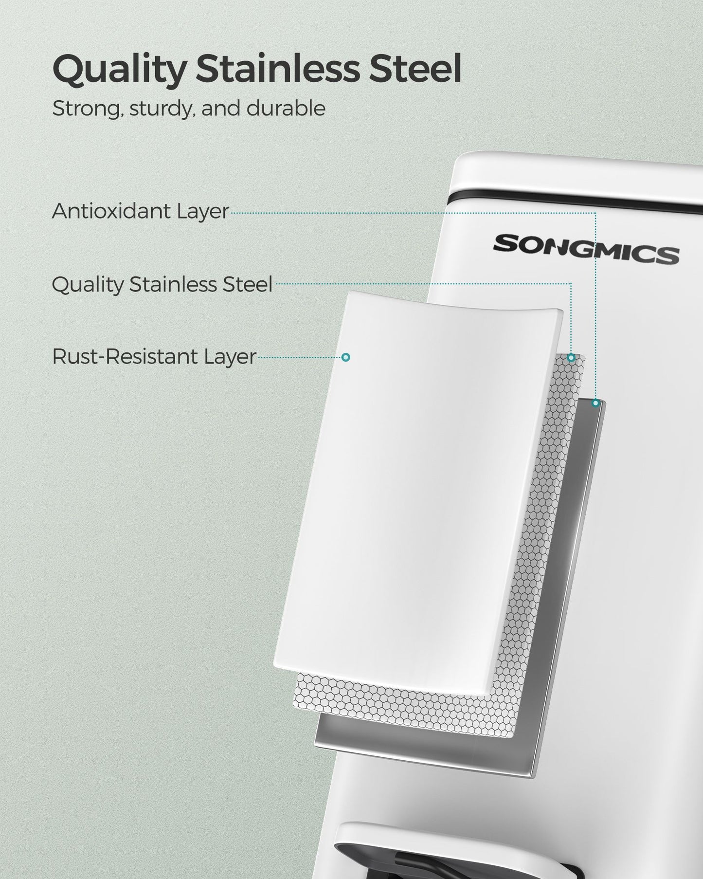 2.6 Gallon Small Trash Bin with Lid