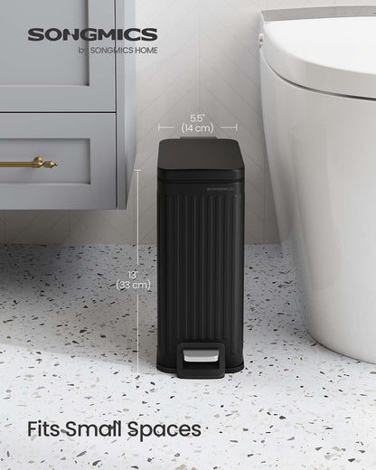 Bathroom Trash Can with Lid
