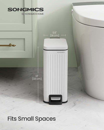 Bathroom Trash Can with Lid