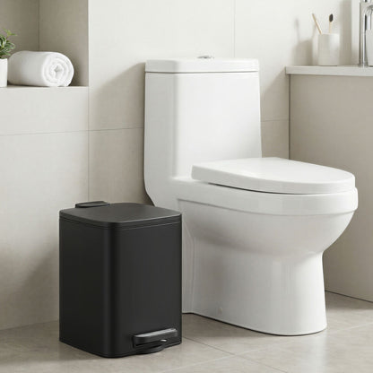 Trash Bin, Kitchen Bin, Steel Pedal - image 5
