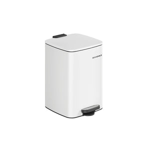 Stainless Steel Trash Can 5.2-Gallon (20 L) with Inner Bucket