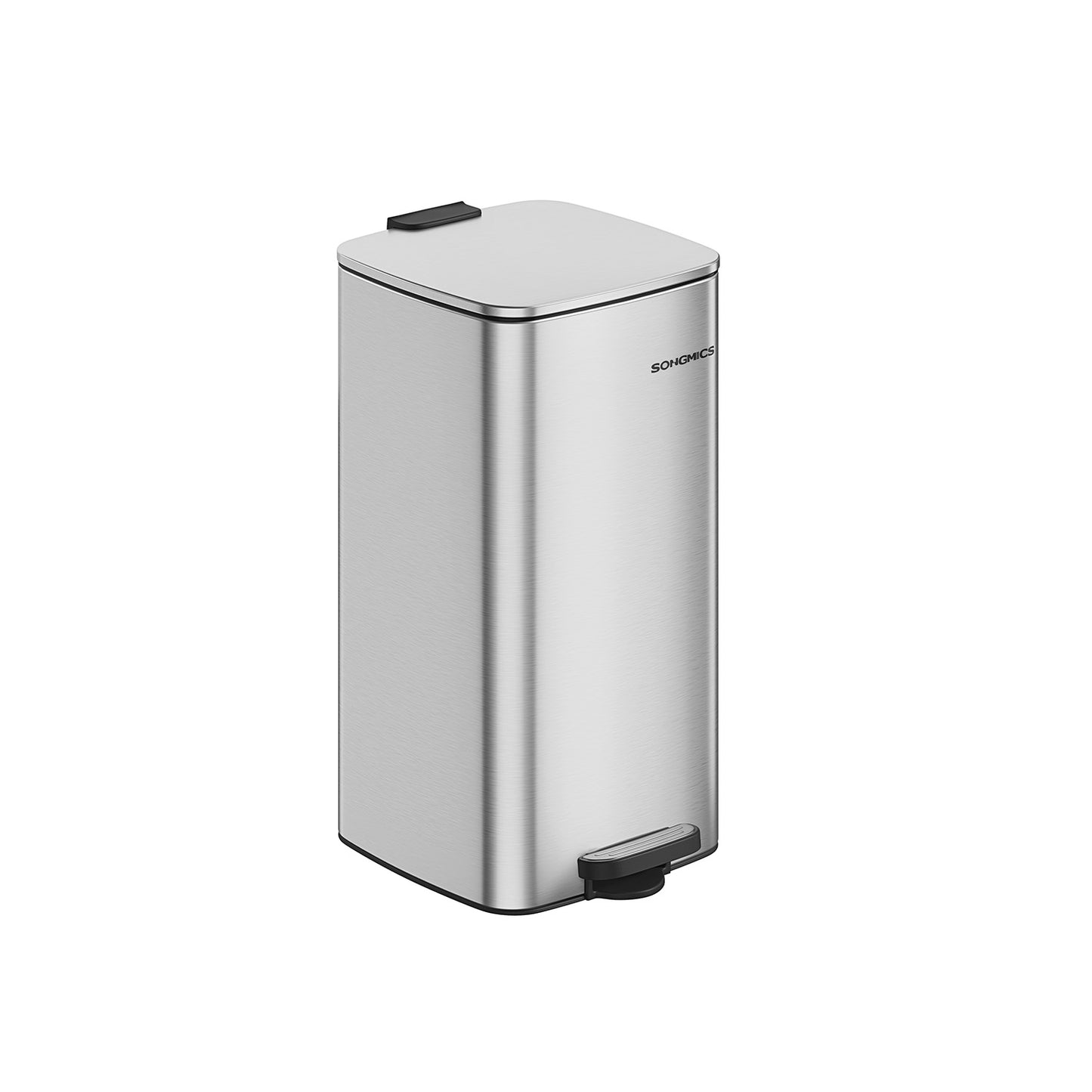 Stainless Steel Trash Can 8-Gallon (30 L) with Inner Bucket