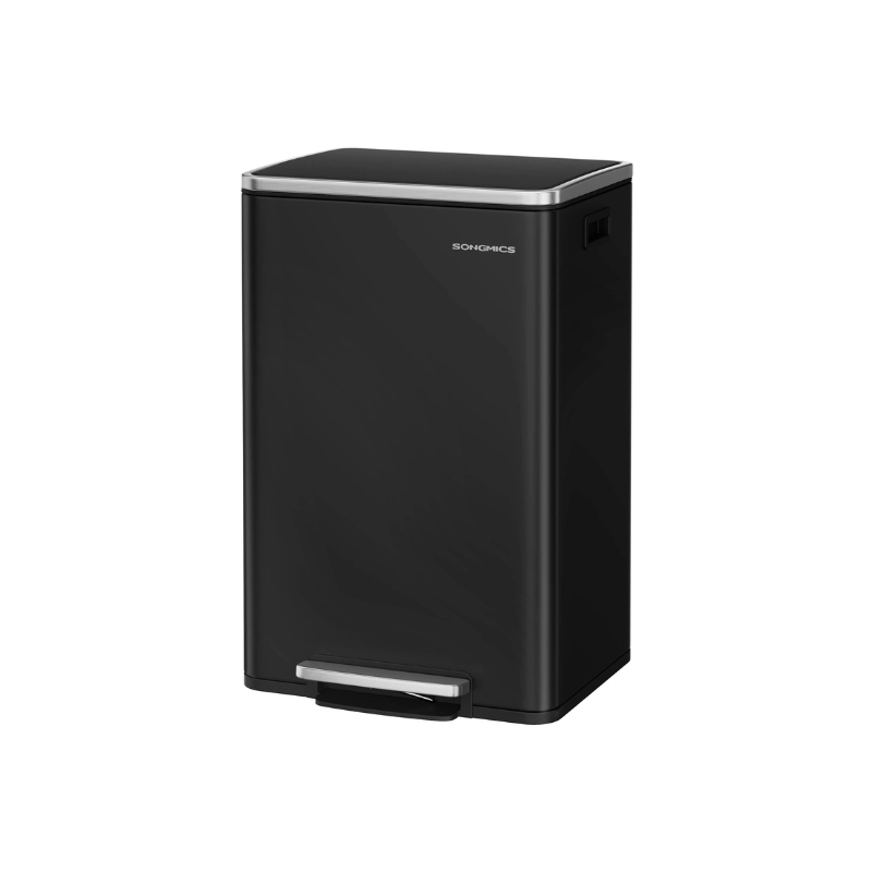 13-Gallon Trash Can with Soft-Close Lid - HWLEXTRA 