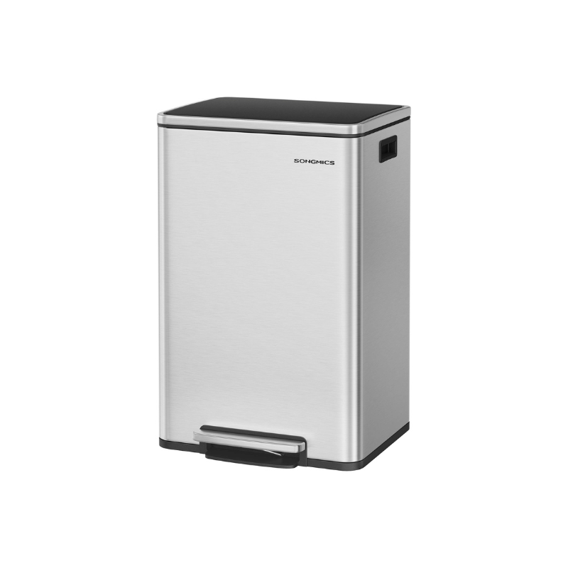 13-Gallon Trash Can with Soft-Close Lid - HWLEXTRA 