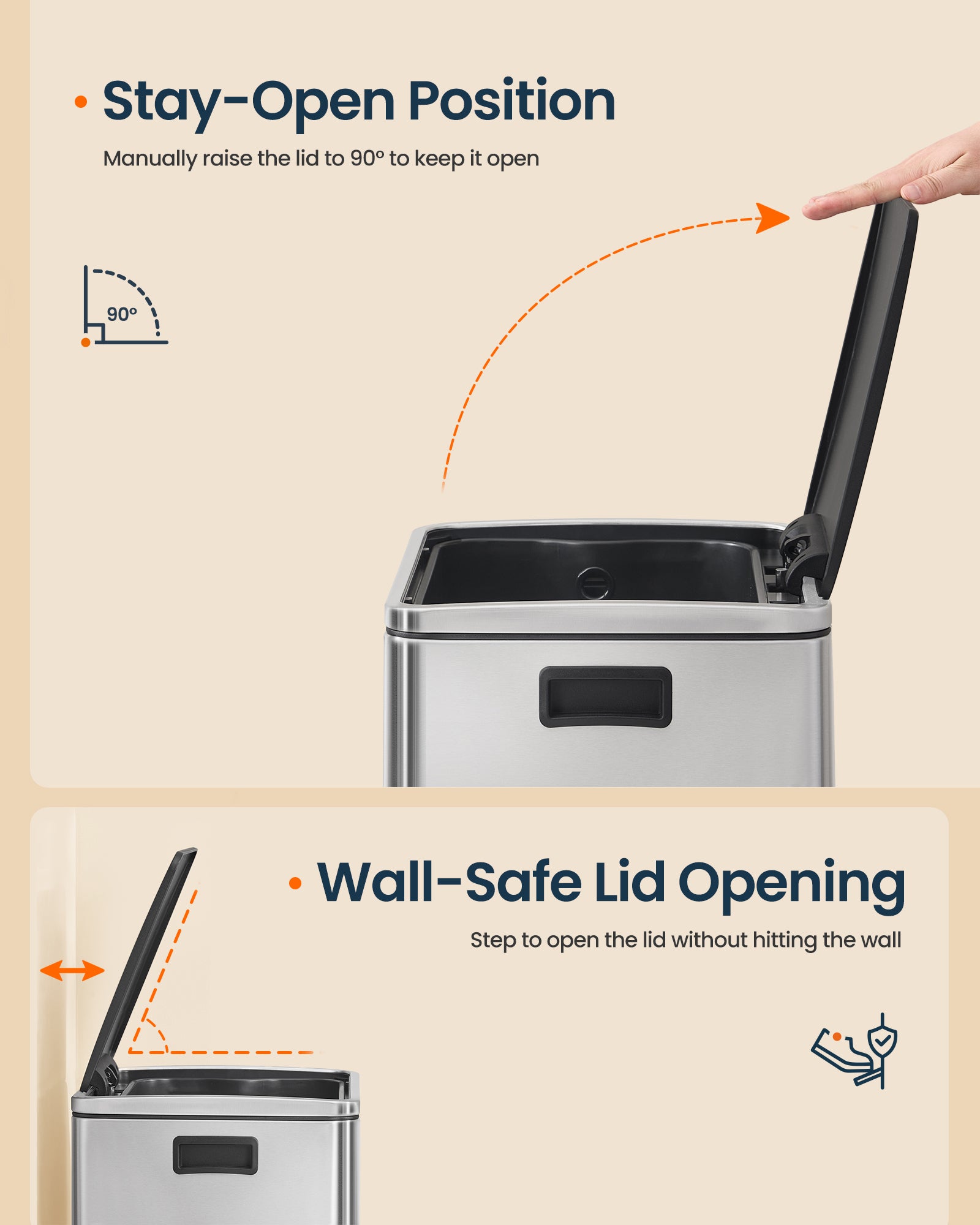 13-Gallon Trash Can - image 4