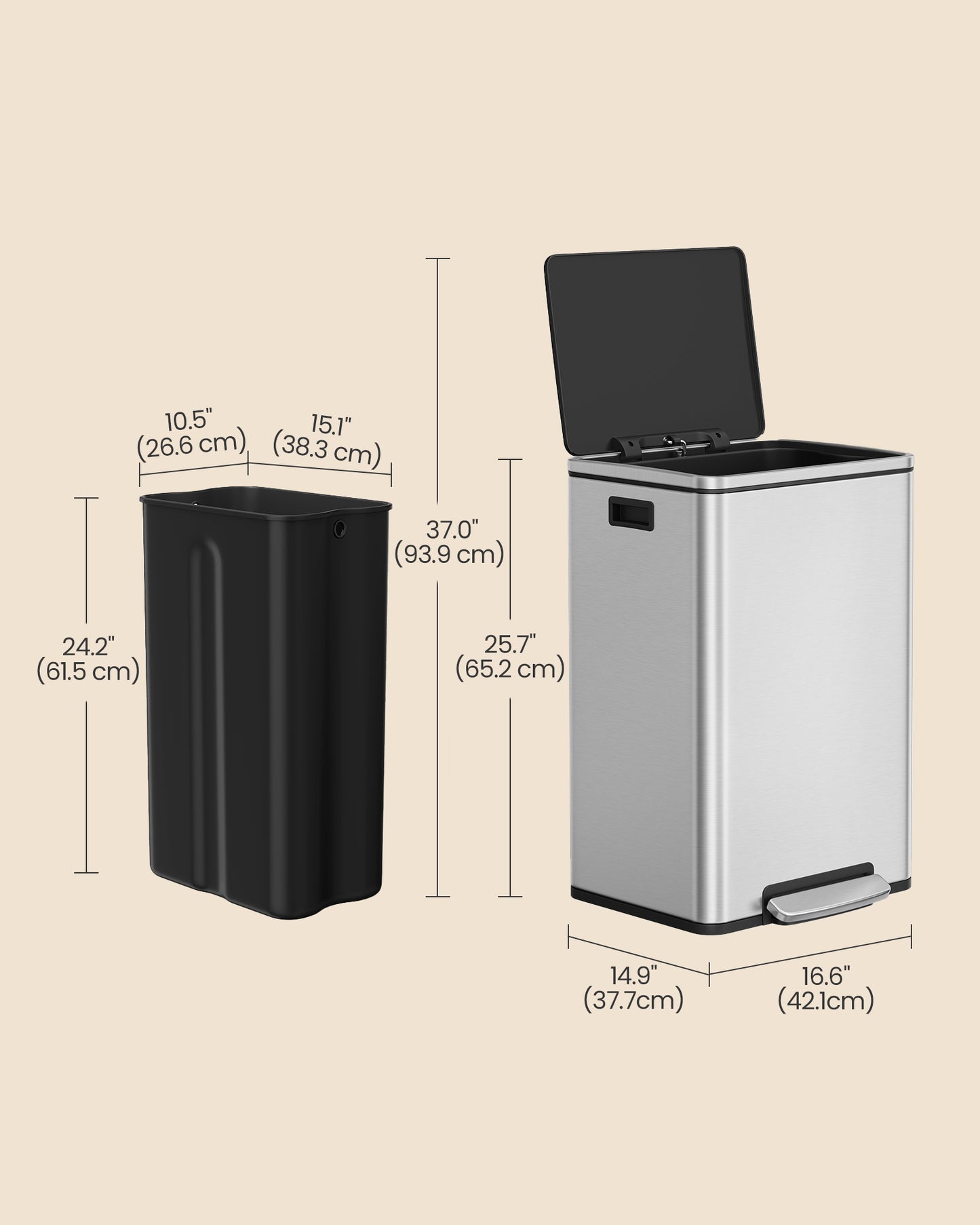 13-Gallon Trash Can - image 6