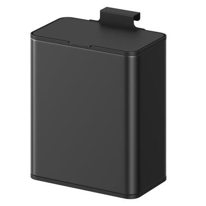 2.1-Gallon, 8 L Hanging Kitchen Trash Can with Lid, Cupboard Door Hanging or Wall-Mounted - image 9