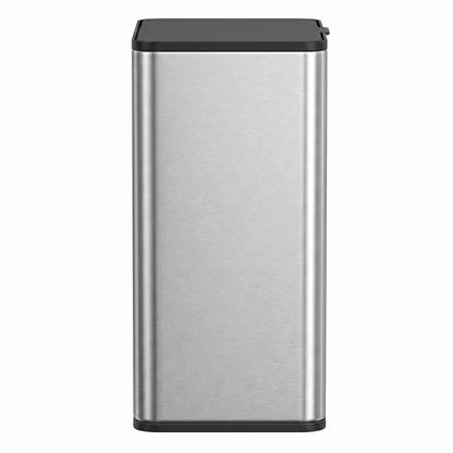 2.1-Gallon, 8 L Hanging Kitchen Trash Can with Lid, Cupboard Door Hanging or Wall-Mounted - image 2