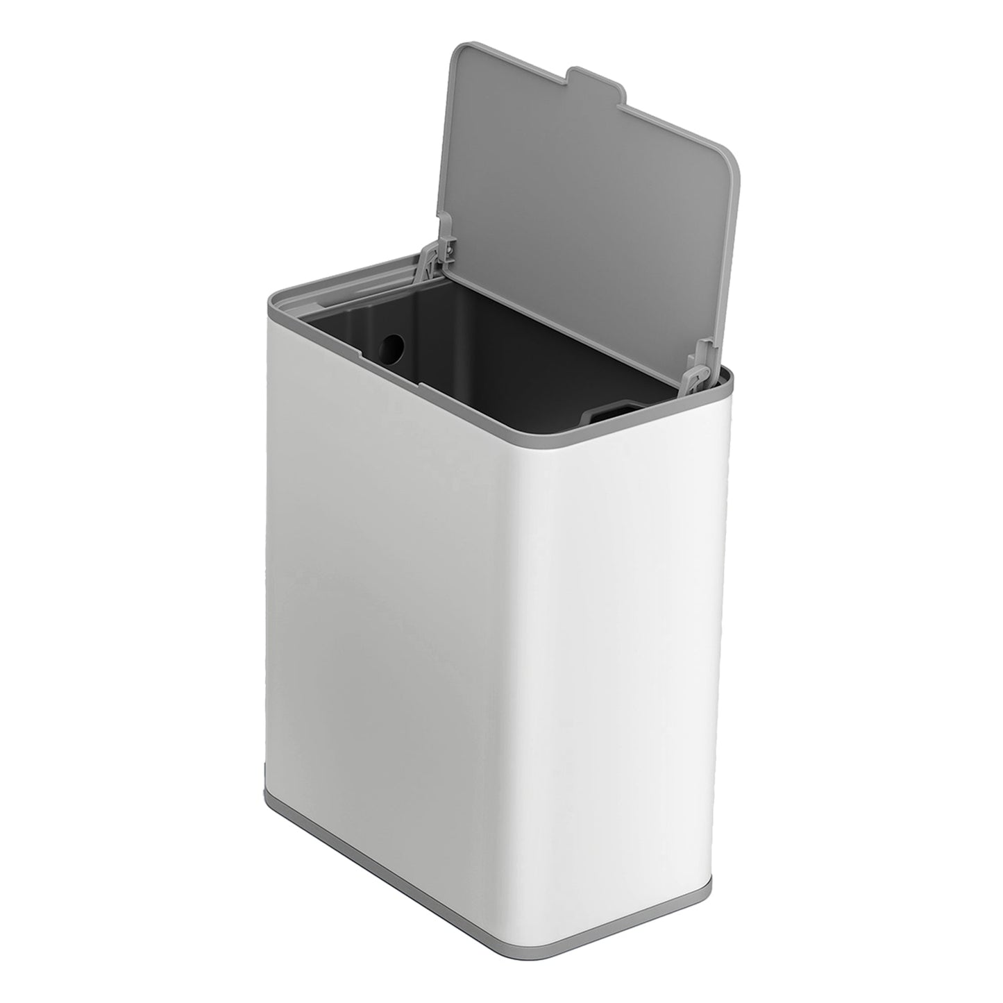 2.1-Gallon, 8 L Hanging Kitchen Trash Can with Lid, Cupboard Door Hanging or Wall-Mounted - image 17