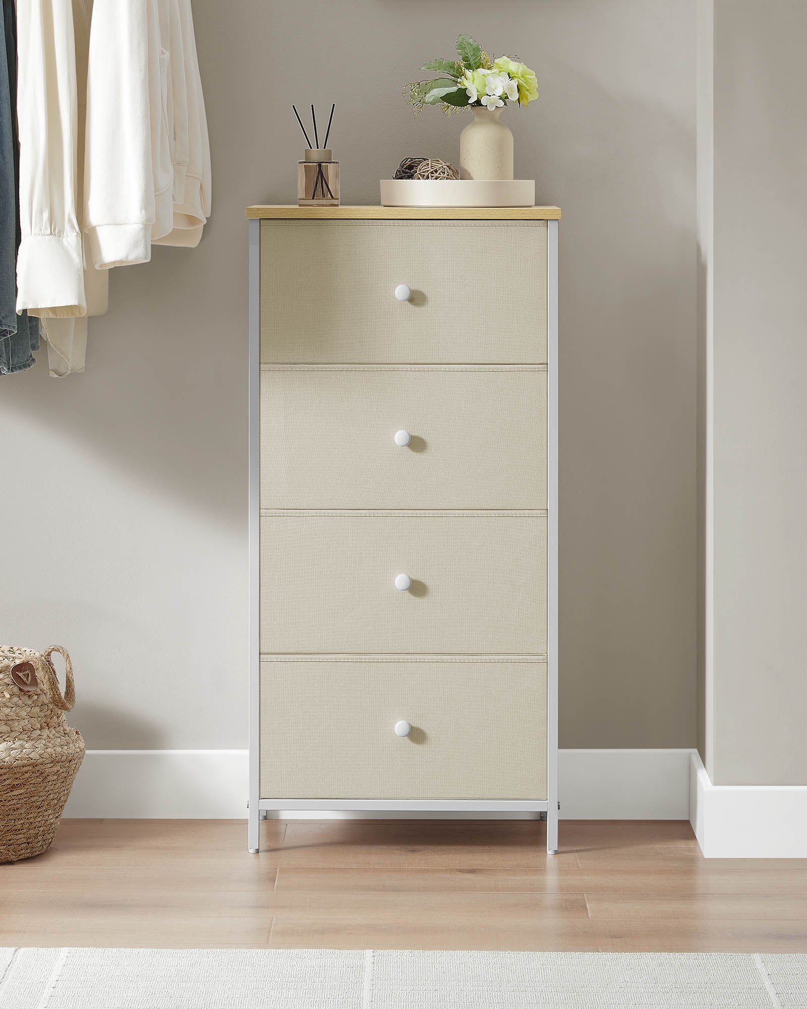 Fabric Dresser with 4 Drawers - image 2