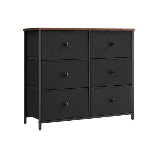 6 Drawer Chest with Metal Frame - image 1
