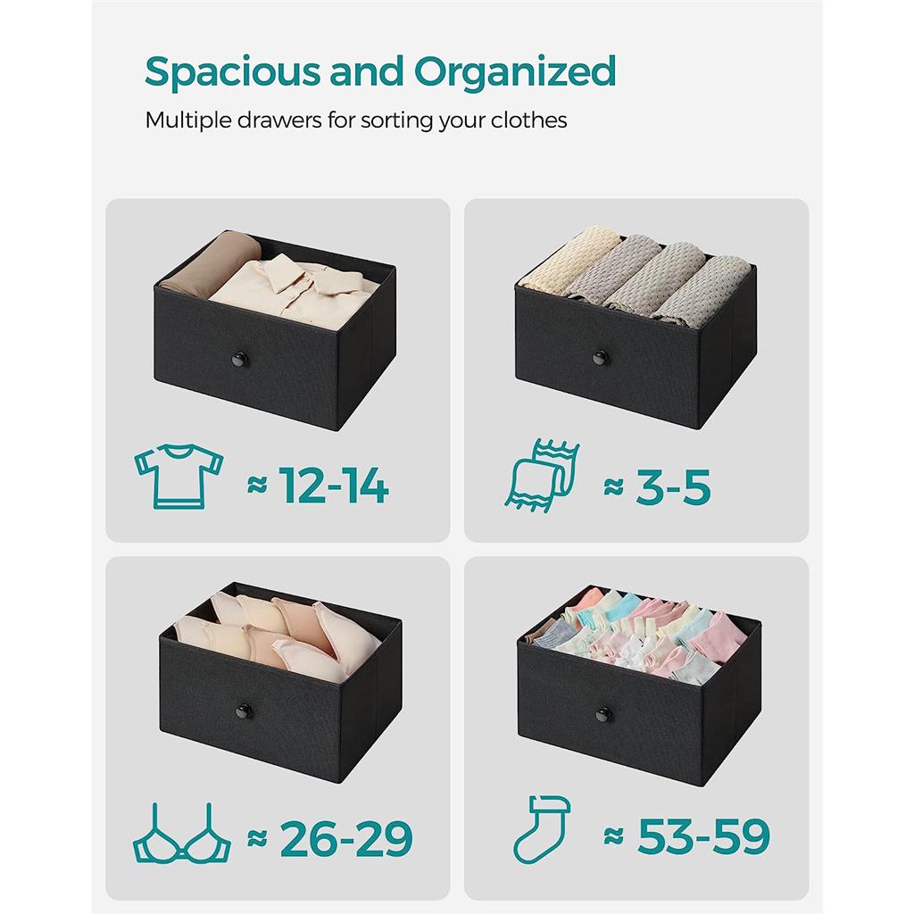 6 Drawer Chest with Metal Frame - image 5
