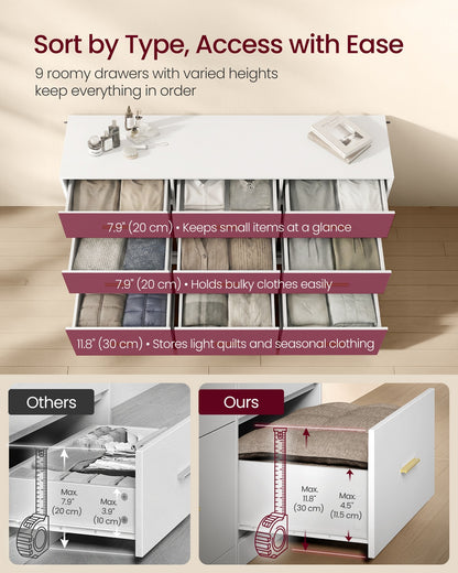 9 Drawer Dresser for Bedroom - image 3