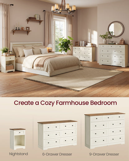 5-Drawer Dresser, Engineered Wood, 31.5"x15.7"x47.4", Taupe Brown/Honey Brown - image 21