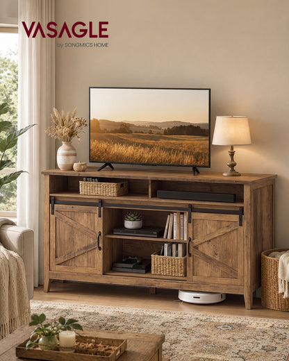 Tall Farmhouse TV Stand