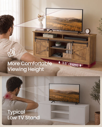 Tall Farmhouse TV Stand - image 3