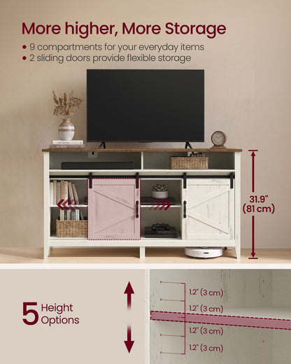 Tall Farmhouse TV Stand - image 8