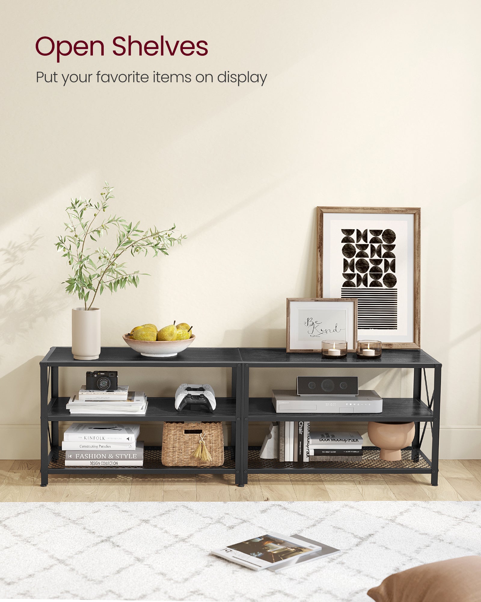 TV Console for TVs Up to 70 Inches - image 4